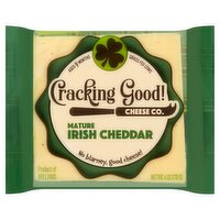 Cracking Good! Cheese Co. Mature Irish Cheddar Cheese, 6 oz