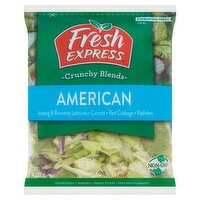 Fresh Express Crunchy Blends American Salad, 11 oz, 11 Ounce