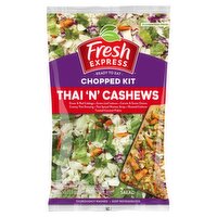 Fresh Express Chopped Kit Thai 'N' Cashews Salad, 11.7 oz, 11.7 Ounce