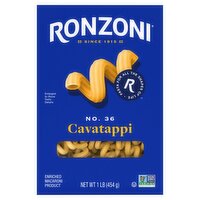 Ronzoni Cavatappi No. 36 Pasta, 1 lb, 16 Ounce