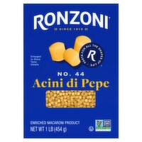 Ronzoni Acini di Pepe No. 44 Pasta, 1 lb