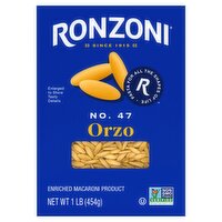 Ronzoni No. 47 Orzo Pasta, 1 lb