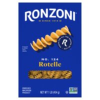 Ronzoni No. 124 Rotelle Pasta, 1 lb, 16 Ounce