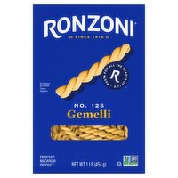 Ronzoni No. 126 Gemelli Pasta, 1 lb, 16 Ounce