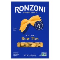 Ronzoni No. 66 Bow Ties Pasta, 12 oz