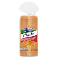 Maier's Reduced Calorie Premium Italian Bread, 1 lb, 16 Ounce