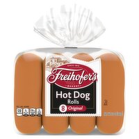 Freihofer's Bakery Original Hot Dog Rolls, 8 count, 12 oz