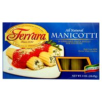 Ferrara Manicotti Pasta, 8 oz