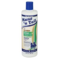 Mane 'n Tail Repair 'n Strengthen Cucumber Aloe Shampoo, 20 fl oz