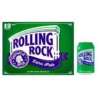 Rolling Rock Extra Pale Premium Beer, 12 fl oz, 12 count, 144 Fluid ounce