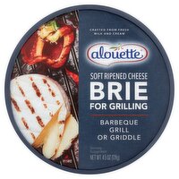 Alouette Soft Ripened Cheese Brie for Grilling, 4.5 oz