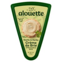 Alouette Garlic & Herbs Spreadable Brie, 5 oz