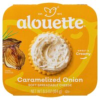 Alouette Caramelized Onion Soft Spreadable Cheese, 6.5 oz