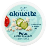 Alouette Feta Cheese Crumbles, 4 oz, 4 Ounce