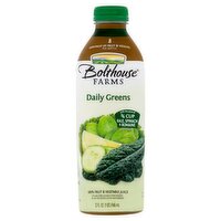 Bolthouse Farms No Sugar Added Daily Greens 100% Fruit & Vegetable Juice, 32 fl oz