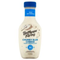 Bolthouse Farms Chunky Blue Cheese Yogurt Dressing & Dip, 12 fl oz, 12 Fluid ounce