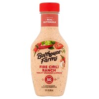 Bolthouse Farms Fire Chili Ranch Yogurt Dressing & Spread, 12 fl oz, 12 Fluid ounce