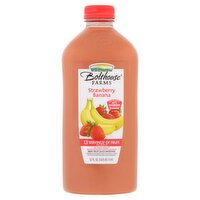 Bolthouse Farms Strawberry Banana 100% Fruit Juice Smoothie, 52 fl oz