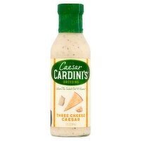 Caesar Cardini's Three Cheese Caesar Dressing, 12 fl oz