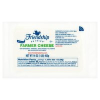 Friendship Dairies Farmer Cheese, 16 oz