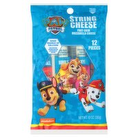 Nickelodeon Paw Patrol Low-Moisture Part-Skim Mozzarella String Cheese, 12 count, 10 oz, 10 Ounce