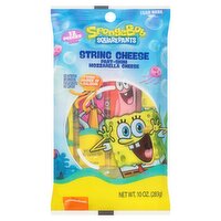 Nickelodeon SpongeBob SquarePants Part-Skim Mozzarella String Cheese, 12 count, 10 oz, 10 Ounce