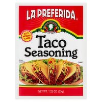 La Preferida Zesty Mexican Flavor Taco Seasoning, 1.25 oz