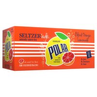 Polar Sparkling Blood Orange Lemonade Seltzer'ade, 12 fl oz, 8 count