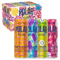 Polar Summer Variety Seltzer Limited Edition, 12 fl oz, 12 count