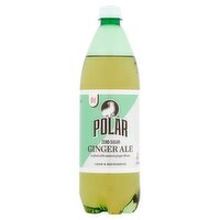 Polar Zero-Sugar Diet Ginger Ale, 33.8 fl oz