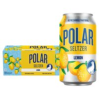 Polar Premium Lime Seltzer, 12 fl oz, 12 count
