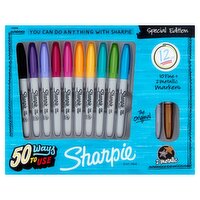 Sharpie The Original Assorted Fine Point Permanent Markers Special Edition, 12 count