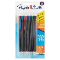 Paper Mate Write Bros. #2 Classic 0.7mm HB Mechanical Pencils, 12 count, 12 Each