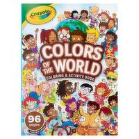 Crayola Colors of the World Coloring & Activity Book, Age 3+, 96 pages