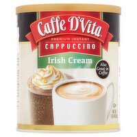 Caffe D'Vita Irish Cream Premium Instant Cappuccino, 1 lb