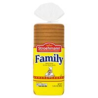 Stroehmann Family White Bread, 1 lb 4 oz, 20 Ounce