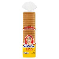 Sunbeam Stroehmann King Enriched White Bread, 1 lb 6 oz