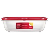 Rubbermaid EasyStore Rectangle Container, 2.59 Gal