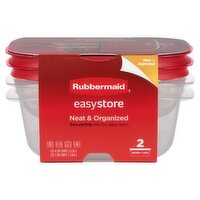 Rubbermaid Easystore Neat & Organized Lids + Bases, 2 count