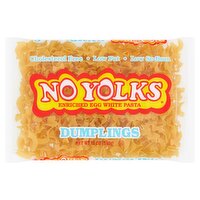 No Yolks Dumplings Enriched Egg White Pasta, 12 oz