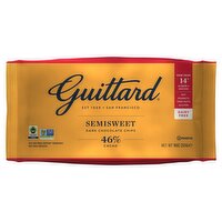 Guittard 46% Cacao Semisweet Dark Chocolate Chips, 9 oz