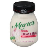 Marie's Marie's Creamy Italian Garlic Dressing + Dip, 12 fl oz, 12 Fluid ounce 