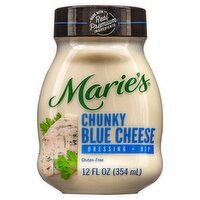 Marie's Chunky Blue Cheese Dressing + Dip, 12 fl oz, 12 Fluid ounce