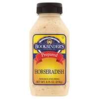 Bookbinder's Prepared Horseradish Sauce, 9.75 oz, 9.75 Ounce