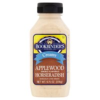 Bookbinder's Creamy Applewood Smoke Flavored Horseradish Sauce, 9.75 oz