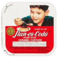 Fian-es-Cedó Home Style Caramel Custard, 3 oz