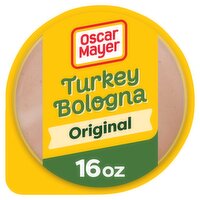 Oscar Mayer Original Lower Fat Turkey Bologna, 16 oz