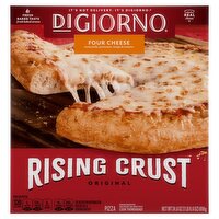 DiGiorno Four Cheese Rising Crust Original Pizza, 24.6 oz, 24.6 Ounce