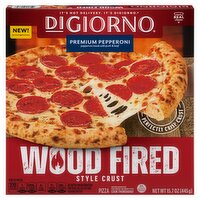 DiGiorno Wood Fired Style Crust Premium Pepperoni Pizza, 15.7 oz