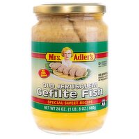 Mrs. Adler's Old Jerusalem Gefilte Fish, 24 oz, 24 Ounce